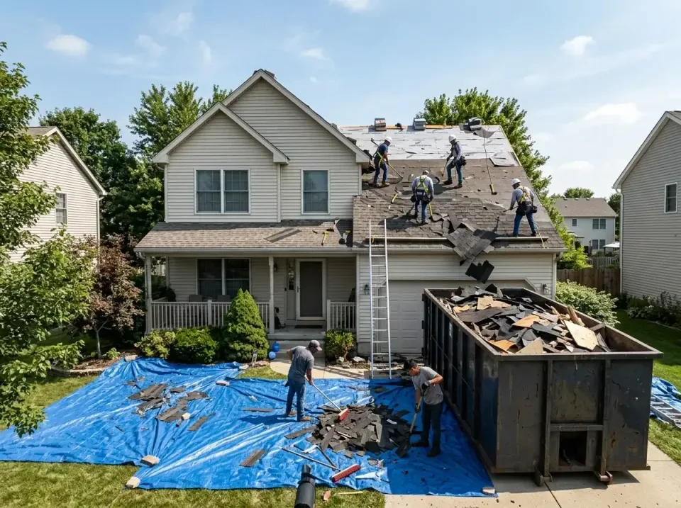 roof-replacement-debris-remova-004 — frequently asked questions, Cheapest Dumpster Rentals in Palm Springs North, FL